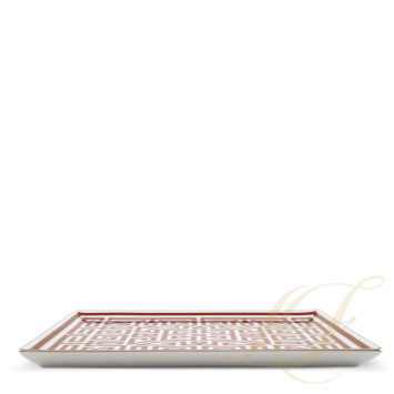 Чаша квадратная 30,9см коллекции Labirinto Scarlatto бренда Richard Ginori