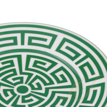 Тарелка закусочная 22см коллекции Labirinto Smeraldo бренда Richard Ginori