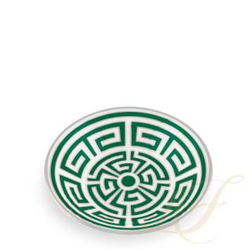 Блюдце для чашки эспрессо 11см коллекции Labirinto Smeraldo бренда Richard Ginori