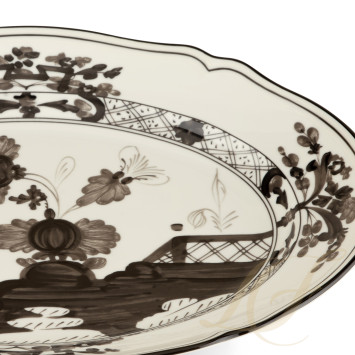 Блюдо овальное 34см коллекции Oriente Italiano Albus бренда Richard Ginori