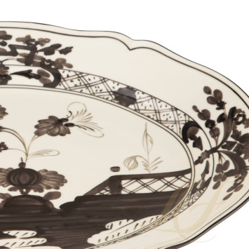 Блюдо овальное 38,5см коллекции Oriente Italiano Albus бренда Richard Ginori