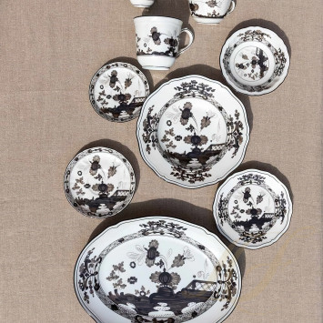 Чаша для соевого соуса 7,8см коллекции Oriente Italiano Albus бренда Richard Ginori