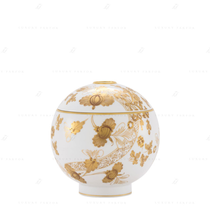 Ароматический диффузор/Ваза 18см коллекции Oriente Italiano Aurum бренда Richard Ginori