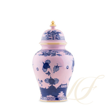 Ваза с крышкой 31см коллекции Oriente Italiano Azalea бренда Richard Ginori
