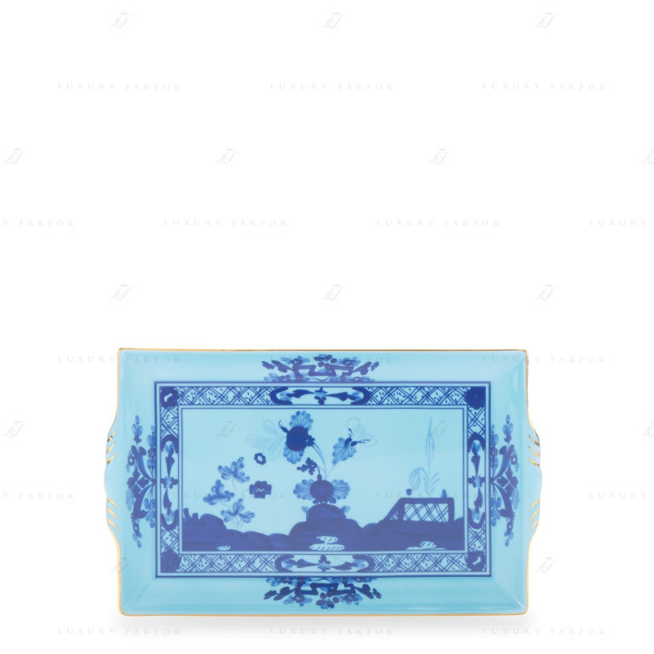 Поднос 23,5х15,5см коллекции Oriente Italiano Iris бренда Richard Ginori