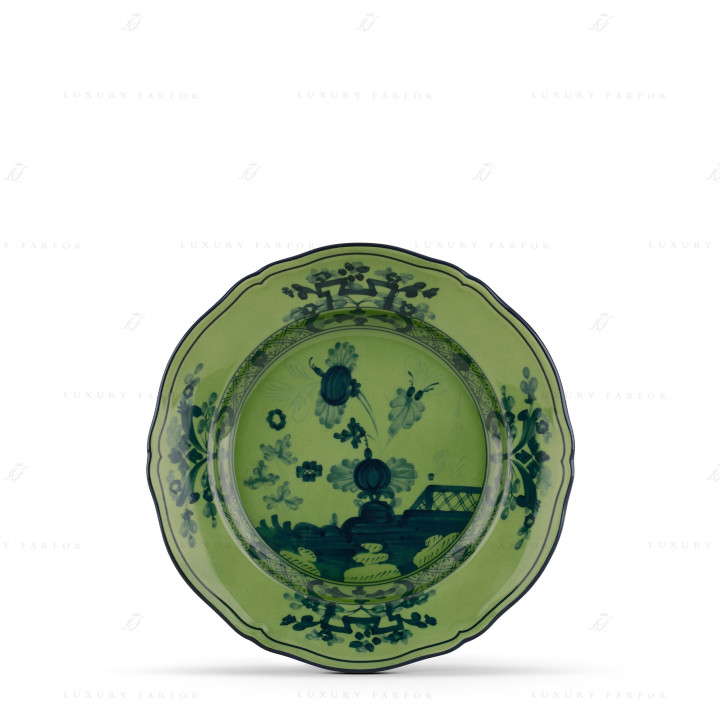 Тарелка закусочная 21см коллекции Oriente Italiano Malachite бренда Richard Ginori