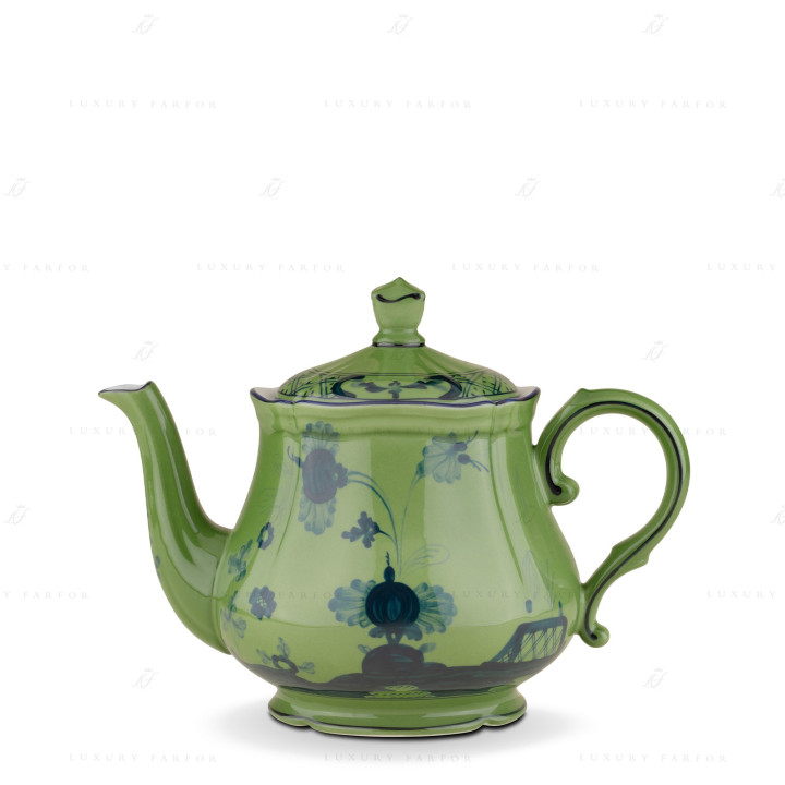 Чайник 0,68л коллекции Oriente Italiano Malachite бренда Richard Ginori