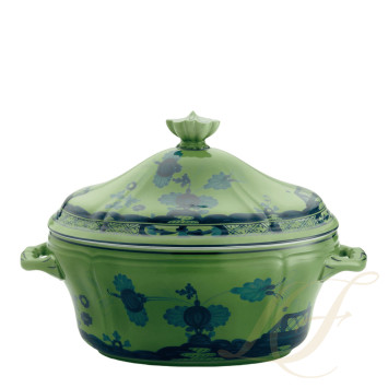 Супница 3,85л коллекции Oriente Italiano Malachite бренда Richard Ginori