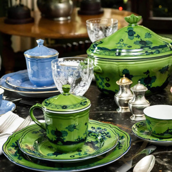 Супница 3,85л коллекции Oriente Italiano Malachite бренда Richard Ginori