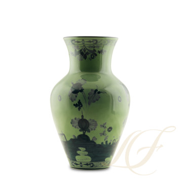 Ваза 30см коллекции Oriente Italiano Malachite бренда Richard Ginori
