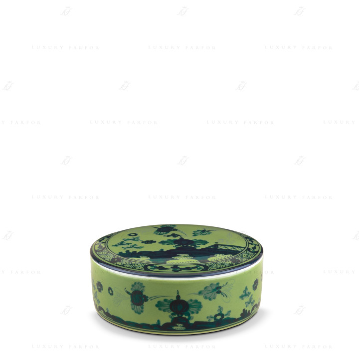 Шкатулка 13,2см коллекции Oriente Italiano Malachite бренда Richard Ginori