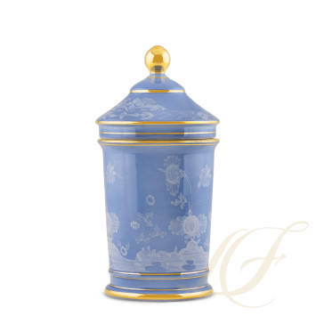 Ваза с крышкой 20см коллекции Oriente Italiano Pervinca бренда Richard Ginori