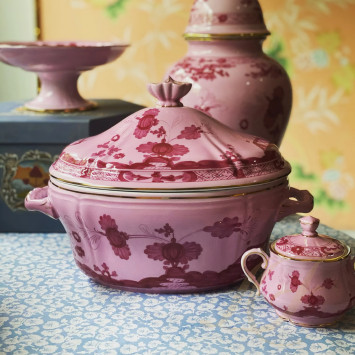 Супница 3,85л коллекции Oriente Italiano Porpora бренда Richard Ginori