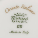 Блюдце для чашки кофейной 13,5см коллекции Oriente Italiano Rubrum бренда Richard Ginori