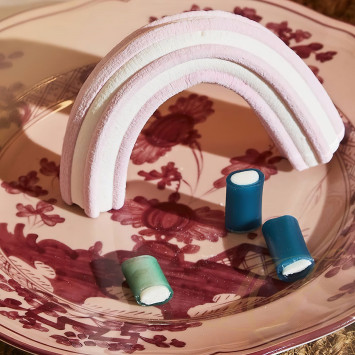 Тарелка главная 26,5см коллекции Oriente Italiano Vermiglio бренда Richard Ginori