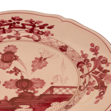 Тарелка подстановочная 31см коллекции Oriente Italiano Vermiglio бренда Richard Ginori