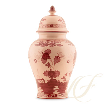 Ваза с крышкой 38,3см коллекции Oriente Italiano Vermiglio бренда Richard Ginori