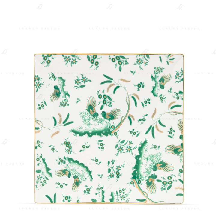 Чаша квадратная 26,5см коллекции Oro Di Doccia Giada бренда Richard Ginori