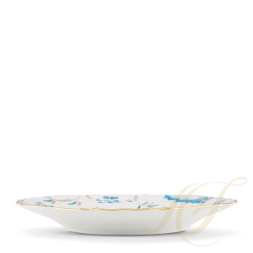 Тарелка главная 26см коллекции Oro Di Doccia Turchese бренда Richard Ginori