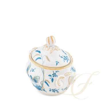 Сахарница 12,1см коллекции Oro Di Doccia Turchese бренда Richard Ginori