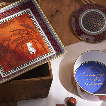 Чаша квадратная 18см коллекции Totem Tigre бренда Richard Ginori