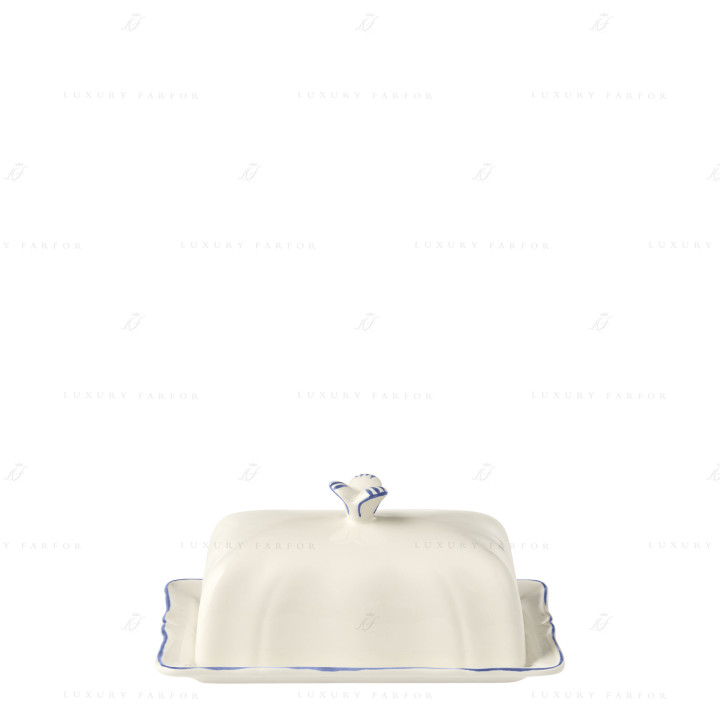 Масленка 17,8х13,5см коллекции Filet Bleu бренда Gien