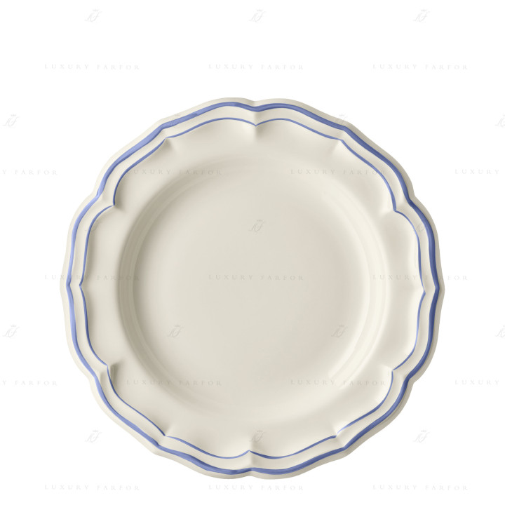 Блюдо круглое 31см коллекции Filet Bleu бренда Gien
