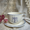 Коллекция Filet Bleu Monogramme бренда Gien