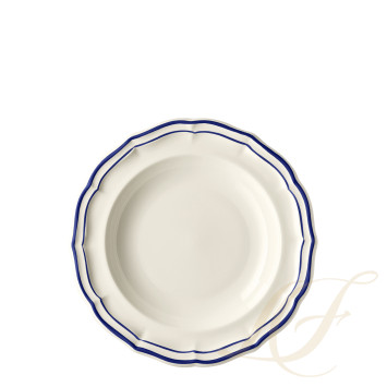 Тарелка глубокая 22,5см коллекции Filet Cobalt бренда Gien