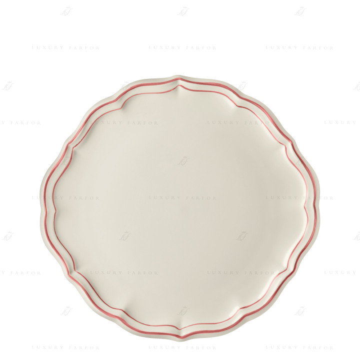 Блюдо для пирога круглое 32см коллекции Filet Corail бренда Gien
