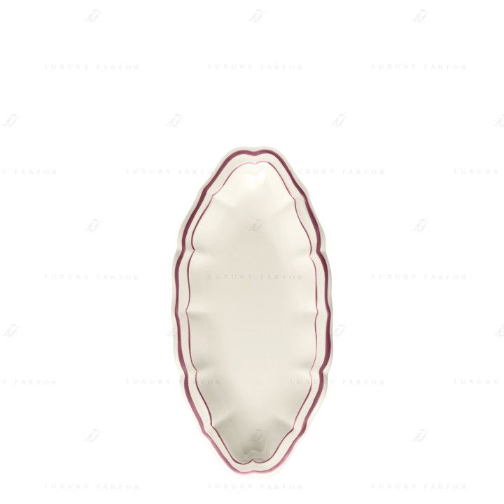 Тарелка для гарнира 26,5см коллекции Filet Pivoines бренда Gien