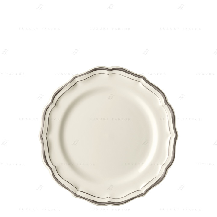 Тарелка закусочная 23,2см коллекции Filet Taupe бренда Gien