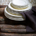 Тарелка главная 26см коллекции Filet Taupe бренда Gien