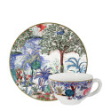Чашка чайная с блюдцем 0,16л, 2шт. коллекции Le Jardin Du Palais бренда Gien