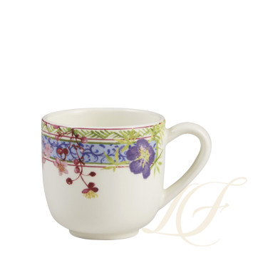 Чашка эспрессо с блюдцем 0,08л, 2шт. коллекции Millefleurs бренда Gien