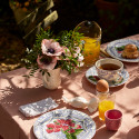 Тарелка закусочная 22см, 4шт. коллекции Oiseau Bleu Fruits бренда Gien