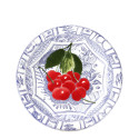 Тарелка десертная 16,5см, 4шт. коллекции Oiseau Bleu Fruits бренда Gien