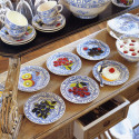 Тарелка десертная 16,5см, 4шт. коллекции Oiseau Bleu Fruits бренда Gien