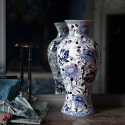 Ваза 48см коллекции Pivoines Bleues (Лимитированная серия на 200 пред.) бренда Gien