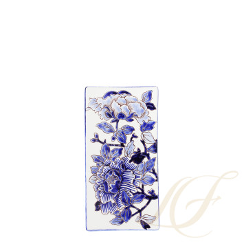 Блюдо прямоугольное 19,3х10см коллекции Pivoines Bleues бренда Gien