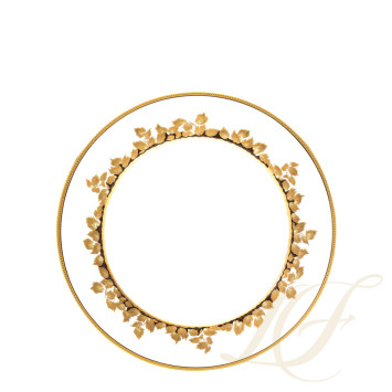 Тарелка главная 28см коллекции Feuille D'or бренда Haviland