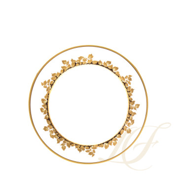 Тарелка главная 26см коллекции Feuille D'or бренда Haviland