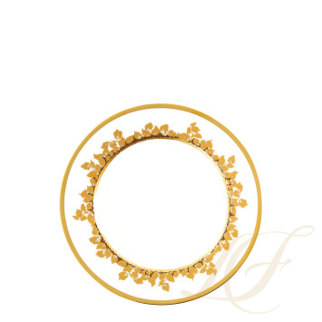 Тарелка закусочная 22см коллекции Feuille D'or бренда Haviland