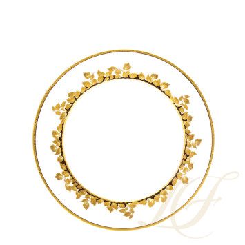 Тарелка сервировочная 31см коллекции Feuille D'or бренда Haviland