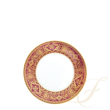 Тарелка закусочная 19см коллекции Matignon Cerise Or бренда Haviland