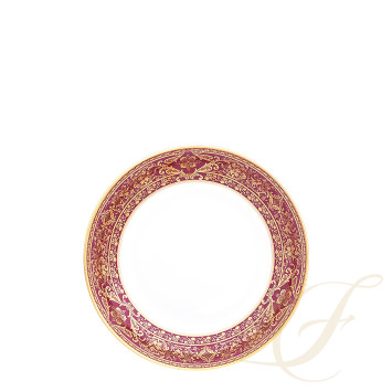 Тарелка суповая 19см коллекции Matignon Cerise Or бренда Haviland