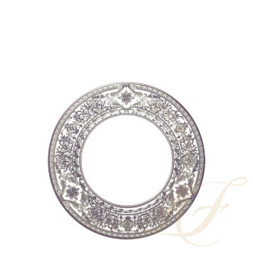 Тарелка закусочная 22см коллекции Matignon Platin бренда Haviland