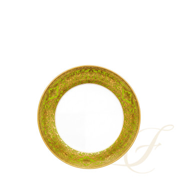 Тарелка суповая 19см коллекции Matignon Vert Pomme Or бренда Haviland