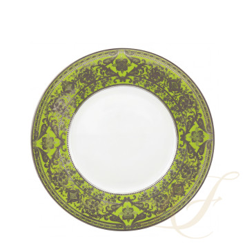 Тарелка тортовая 31,5см коллекции Matignon Vert Pomme Platin бренда Haviland