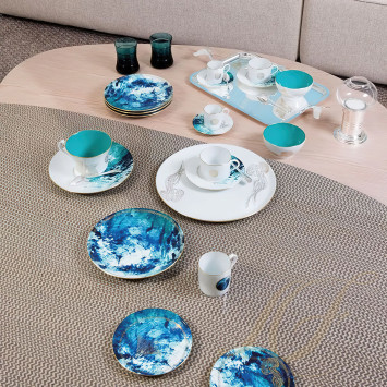 Тарелка тортовая 31,5см коллекции Ocean Bleu бренда Haviland
